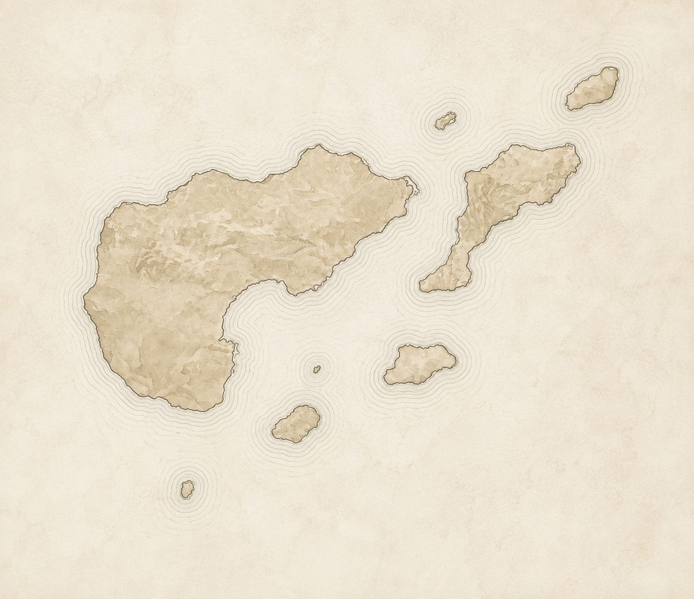 Map of the Celterran archipelago